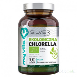 Chlorella BIO SILVER MyVita proszek 100g