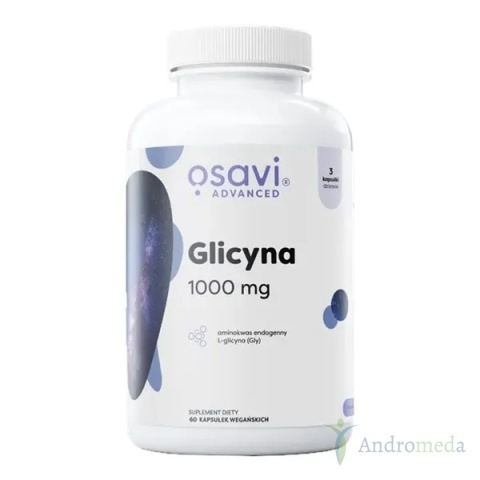 Glicyna 1000 mg 120 kapsułek Osavi