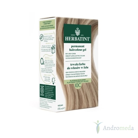 Farba do włosów Herbatint Szwedzki Blond 10C