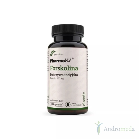 Forskolina Pokrzywa Indyjska 200mg 60 kapsułek