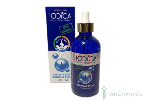 IODICA bio naturalny jod 240ml szkło