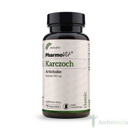 Karczoch 400 mg Artichoke 90 kapsułek Pharmovit