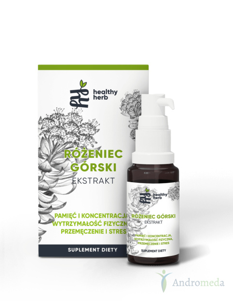 Różeniec Górski ekstrakt – Rhodiola Rosea, Adaptogeny - Healthy Herb