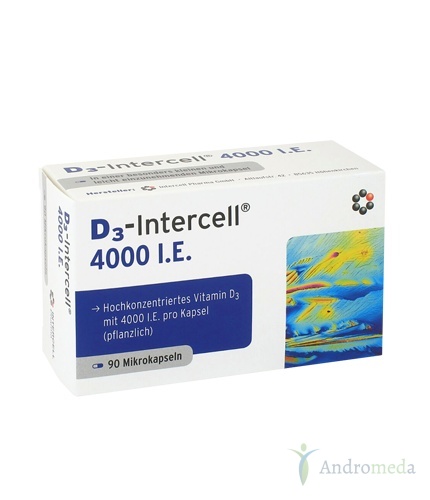 Witamina D3 - Intercell® 4000 I.U.