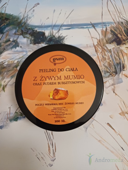 Peeling do Ciała 200 ml– Żywe Mumio i Amber Dust dla zdrowej skóry.