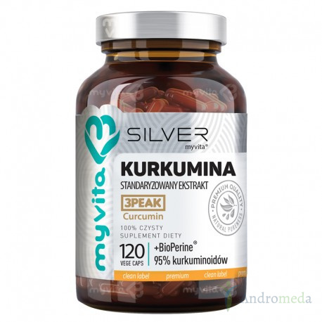 Kurkumina Silver MyVita 120 kapsułek