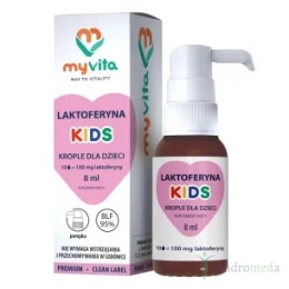 Laktoferyna KIDS krople 8ml MyVita SILVER