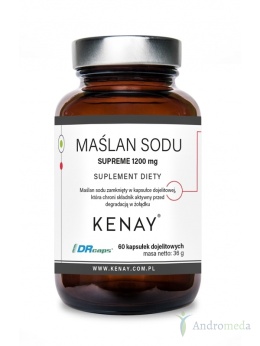 Maślan sodu SUPREME 1200 mg 60 kapsułek dojelitowych Kenay