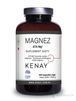 MAGNEZ ATA Mg® 300 kapsułek vege Vcaps® Kenay