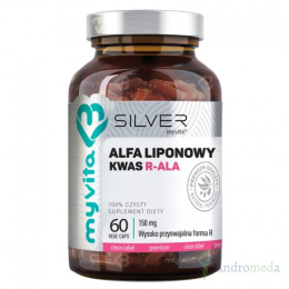 MYVITA SILVER 100% KWAS ALFALIPONOWY R-ALA 60 KAPS.