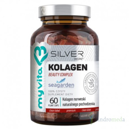 Kolagen Beauty Silver Myvita 60 kapsułek