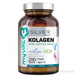 MYVITA SILVER Kolagen Arthro + Beauty Dual Complex w proszku 200g