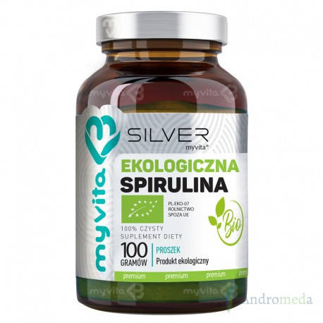 MYVITA SILVER SPIRULINA 100% BIO 100G