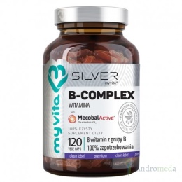 MYVITA SILVER Witamina B-Complex 100% 120kaps.