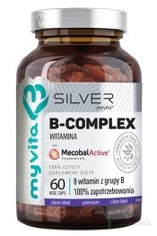 MYVITA SILVER Witamina B-Complex 100% 60kaps.