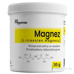 Magnez (L-treonian magnezu) PURE, 98% czysty proszek 30g