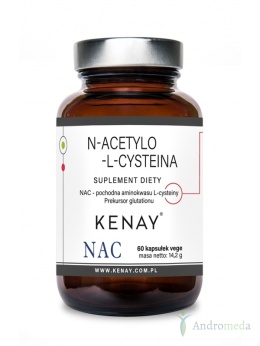 NAC N-acetylo-L-cysteina 150 mg 60 kapsułek Kenay