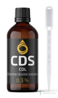 CDL CDS krople 0.3% - roztwór dwutlenku chloru 100ml NatVita