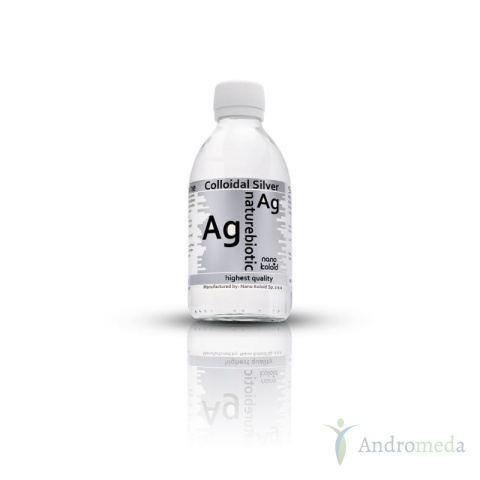 Nano Srebro Koloidalne 50 ppm - 250 ml. Niejonowe