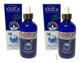 Naturalny koncentrat jodu 2x240ml Iodica