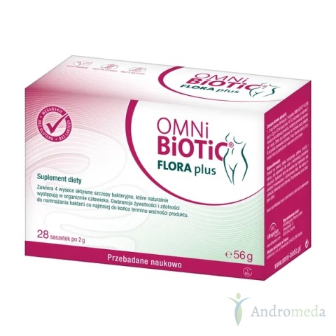 OMNI-BiOTiC Flora Plus - 28 saszetek