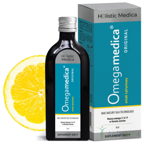 Omegamedica® ORIGINAL, 250 ml Smak Cytrynowy