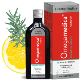 Omegamedica Cardio 250ml Smak Cytrynowo-Rozmarynowy