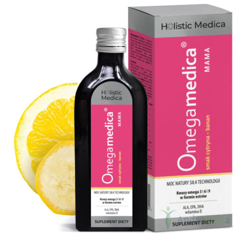 Omegamedica Mama 250Ml Smak Cytrynowo-Bananowy