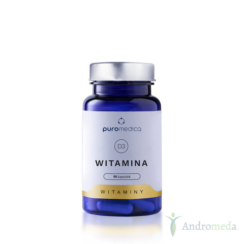 Witamina D3 - Puromedica - 60 kapsułek