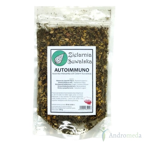 Zioła Autoimmuno 200g autorska mieszanka ziołowa Zielarni Suwalskiej
