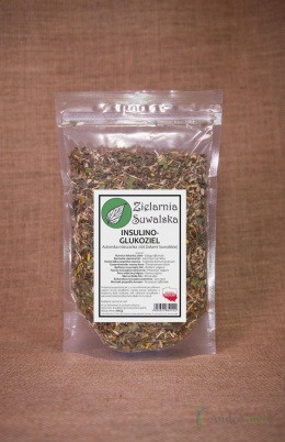 Zioła Insulino-Glukoziel 200g autorska mieszanka Zielarni Suwalskiej