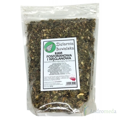 Zioła Kam fosforanowa i węglanowa 500g mieszanka ziołowa wg przepisu Ojca Klimuszki