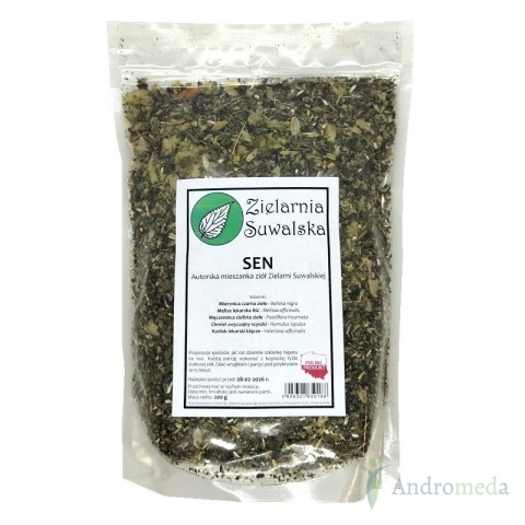 Zioła Sen 200g autorska mieszanka Zielarni Suwalskiej