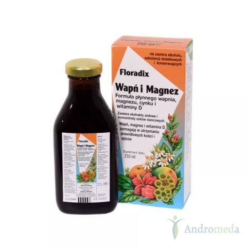 Zioło-Piast Wapń I Magnez 250ml Floradix
