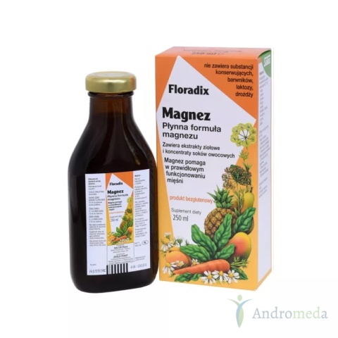 Zioło-Piast Magnez 250ml Floradix
