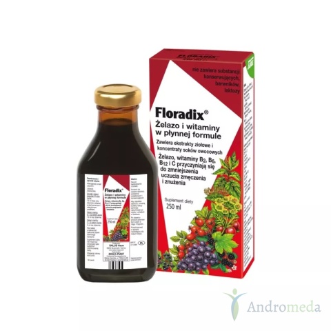 Zioło-Piast Żelazo I Witaminy 250 ml Floradix