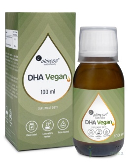 Aliness, Vegan Omega 3 DHA, 100 ml