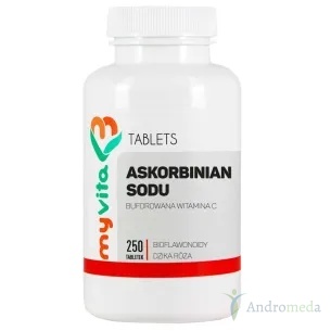 Askorbinian sodu (witamina C) MyVita - 250 tabletek