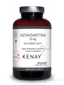 ASTAKSANTYNA 12 mg (300 kapsułek) - suplement diety