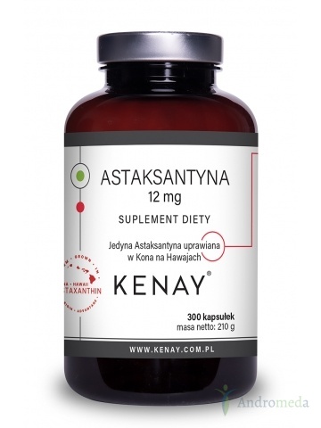 ASTAKSANTYNA 12 mg (300 kapsułek) - suplement diety