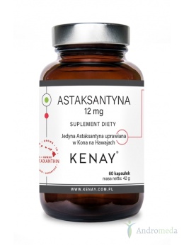 ASTAKSANTYNA 12 mg (60 kapsułek) - suplement diety