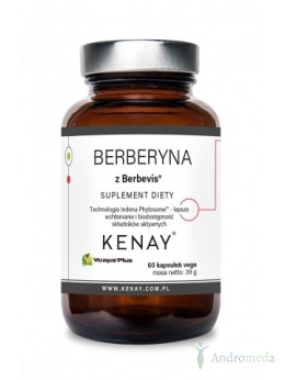 Berberyna fitosomowa 60 kapsułek Kenay