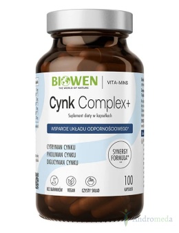 Cynk Complex+ 100 kapsułek Biowen