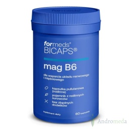 Bicaps Magnez z B6 60 kapsułek Formeds