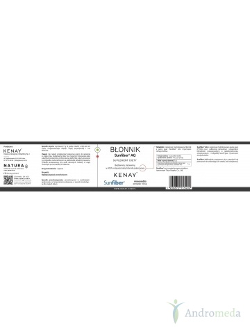 Błonnik Sunfiber® AG (140 g) - suplement diety
