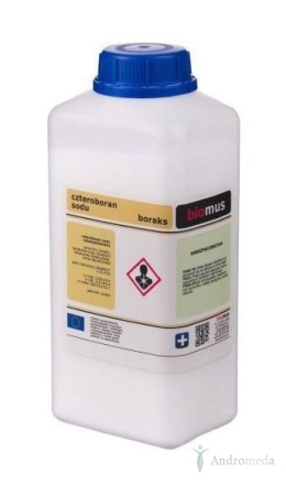 Boraks 1000g czysty czteroboran sodu