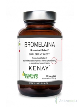 Bromelaina Bromelami Retard® (60 kapsułek) - suplement diety