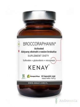 BroccoRaphanin® Activated - Aktywny ekstrakt z nasion brokułów (60 kapsułek) - suplement diety
