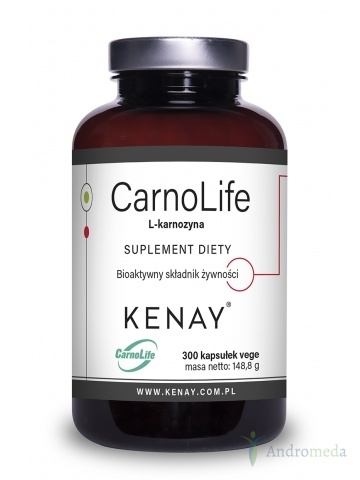 L-karnozyna CarnoLife (300 kapsułek) - suplement diety