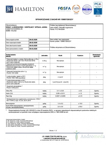 Chlorella Organiczna (600 tabletek) - suplement diety